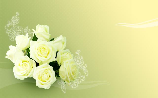 Цветы, фотообои 0115 Цветы - фото 0115