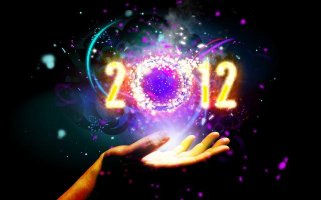 Новый год 2012, фотообои 0393 Новый год 2012 - фото 0393