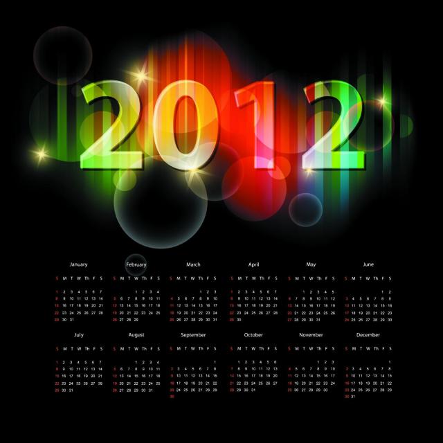 Новый год 2012, фотообои 0405 Новый год 2012 - фото 0405