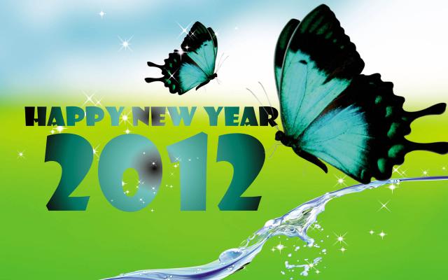 Новый год 2012, фотообои 0408 Новый год 2012 - фото 0408