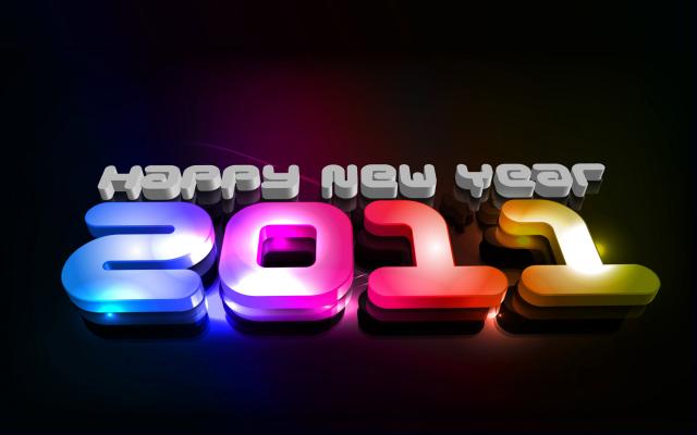Новый год 2011, фотообои 0449 Новый год 2011 - фото 0449