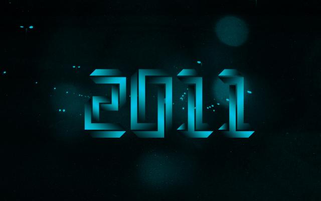 Новый год 2011, фотообои 0456 Новый год 2011 - фото 0456