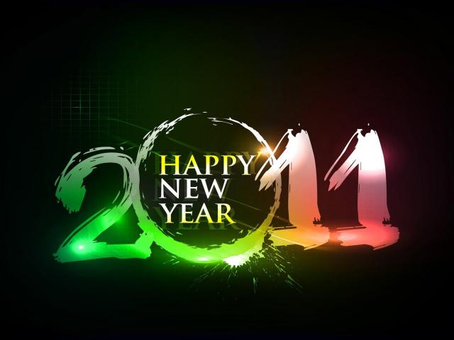 Новый год 2011, фотообои 0457 Новый год 2011 - фото 0457