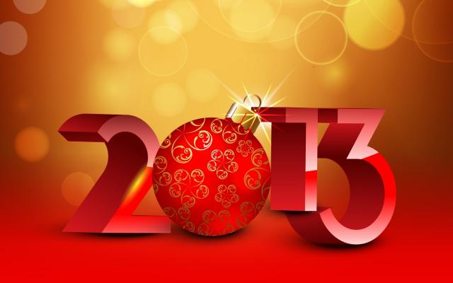 Новый год 2013, фотообои 0572 Новый год 2013 - фото 0572