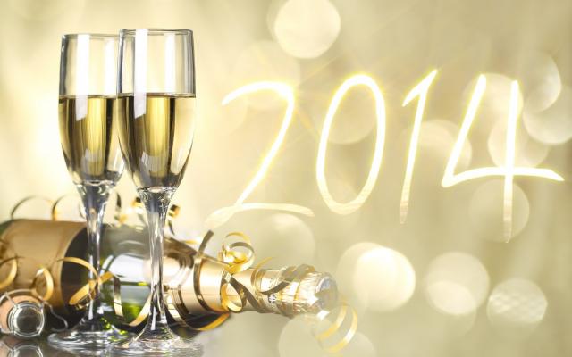 Новый год 2014, фотообои 0660 Новый год 2014 - фото 0660
