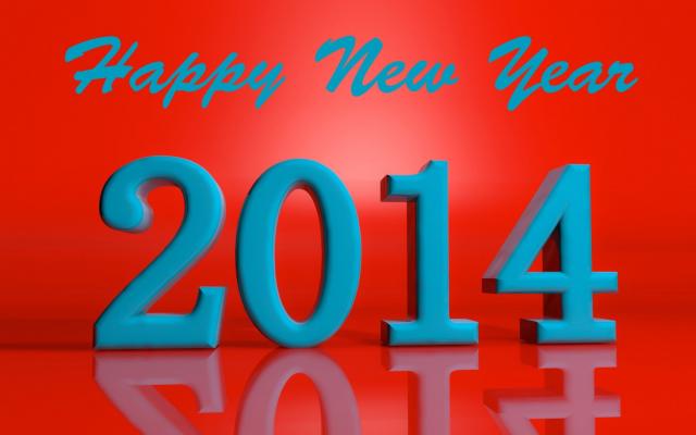 Новый год 2014, фотообои 0662 Новый год 2014 - фото 0662