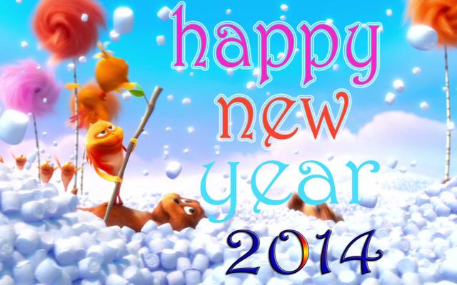 Новый год 2014, фотообои 0700 Новый год 2014 - фото 0700