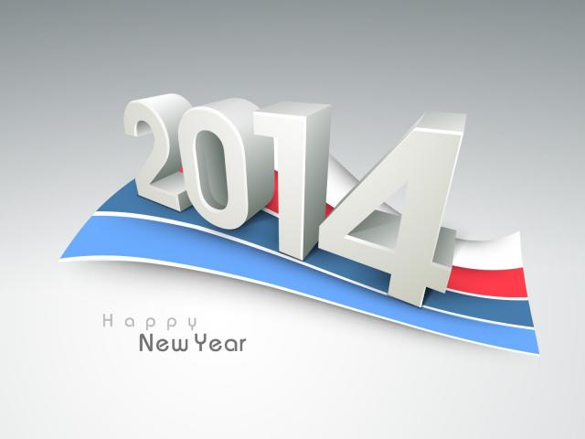 Новый год 2014, фотообои 0716 Новый год 2014 - фото 0716