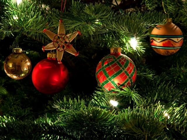 Новый год 2014, фотообои 0721 Новый год 2014 - фото 0721