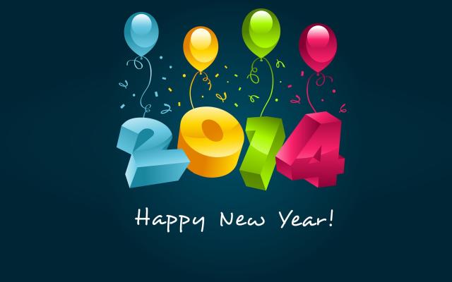 Новый год 2014, фотообои 0748 Новый год 2014 - фото 0748