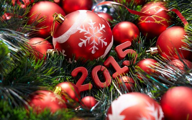 Новый год 2015, фотообои 0761 Новый год 2015 - фото 0761