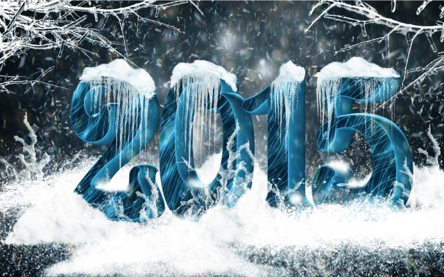 Новый год 2015, фотообои 0763 Новый год 2015 - фото 0763