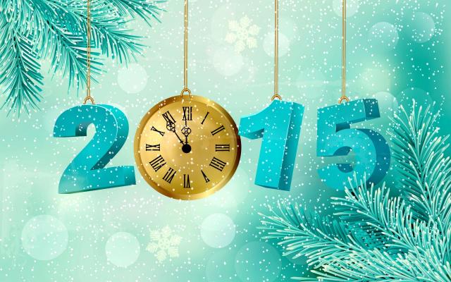 Новый год 2015, фотообои 0795 Новый год 2015 - фото 0795
