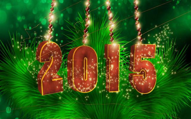 Новый год 2015, фотообои 0813 Новый год 2015 - фото 0813
