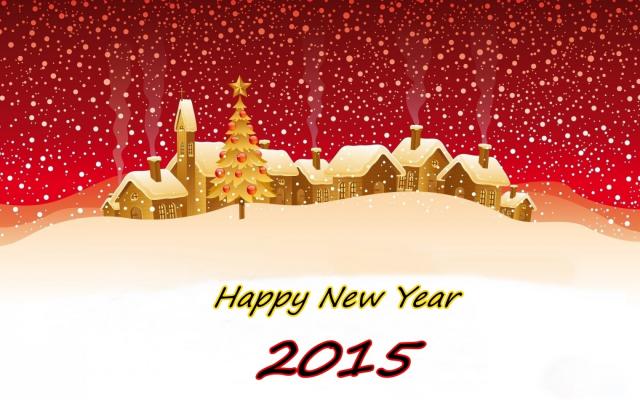 Новый год 2015, фотообои 0826 Новый год 2015 - фото 0826