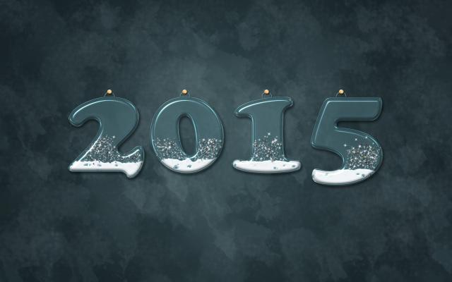 Новый год 2015, фотообои 0836 Новый год 2015 - фото 0836